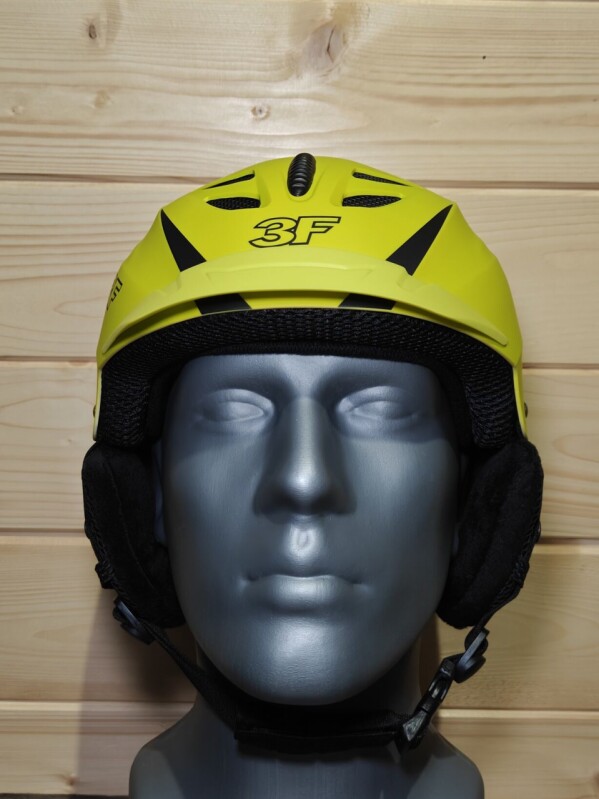PRILBA 3F VISION HELMET MATTE LIME 55-58CM